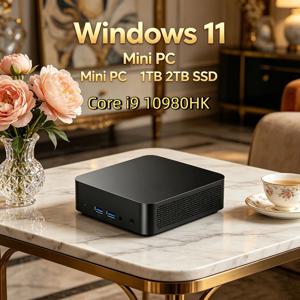 리갈 윈도우 11 프로 미니 PC 코어 i9 10980HK 32GB 램 1TB 2TB SSD 4K HD WiFi 6 BT5.2 게이밍 스터디 데스크탑 3년 보증