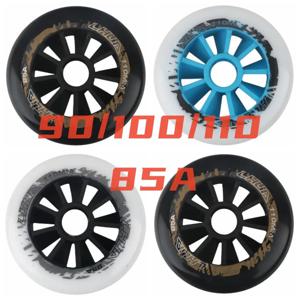 무료 배송 스피드 스케이트 휠 85A 90mm 100mm 110mm 4 바퀴/로트