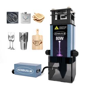 AENBUSLM 40W 80W 레이저 커팅 모듈 450mm 블루 라이트 레이저 조각 헤드(에어 어시스트 포함) 목공 CNC 레이저 기계 액세서리 목공 작업 도구 DIY 나무 공예 레이저 인쇄 패턴 고효율 레이저 각인기 레이저각인기 조각기 cnc라우터 공유기 cnc조각기 레이저머신 레이저 조각기 레이져 각인기 레이져각인기 프린터 레이저커팅기 레이저 커팅기 레이저절단기 레이져커팅기 절단기