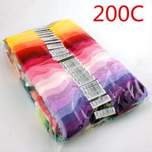 50/100/150/200/447개 크로스 스티치 자수실 가정용 바느질 공예 실 8미터 한 묶음씩, DMC 색상 중복 없음