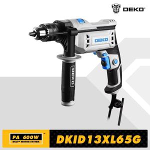 DEKO DKID13XL65G 전문가급 임팩트 드릴 220V, 2가지 기능 드릴 드라이버 전동 공구 전동 공구(DKID 시리즈)