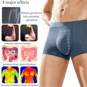 Magneticfit EFT 에너지 필드 테라피 남성용 속옷, 오래 지속되는 슬림 브리프