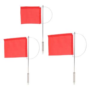 모노타입 보트 바람 표시기, 해양 마스트 플래그, 스테인레스 스틸 레드 보트 플래그, 범선 요트용, 1PC