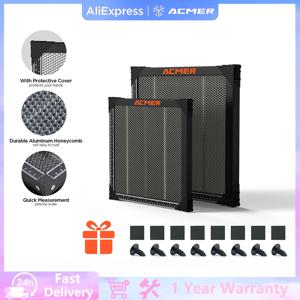 ACMER E10 벌집 작업 테이블 범용 벌집 침대 레이저 조각기 기계 용 데스크탑 보호 연기 배기