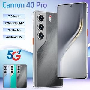 2026년 최신형 카몬 40 프로 글로벌 버전 5G 듀얼심 듀얼스탠바이 시스템 정품 지능형 7.3인치 8000mAh 배터리 출시