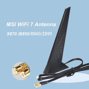 MSI 오리지널 WIFI7 안테나 WiFi 7 안테나 EZ-Plug 메인보드용 Pro B840 B850 Z890 MAG B860-P B860M-A X870 GAMING PLUS