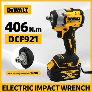 디월트 DCF921 무선 전동 브러시리스 임팩트 렌치 고토크 LED 라이트 406N.m 경량 전문가용 전동 공구