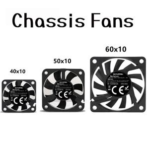 40x40x10mm 50x50x10mm 60x60x10mm 5V 2핀 PC 컴퓨터 CPU 시스템 방열판 브러시리스 냉각 팬 자동 섀시 라디에이터 팬