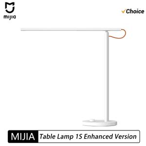 MIJIA 테이블 램프 1S 업그레이드 버전 Ra95 고연색성 눈 보호 접이식 LED 데스크 라이트 스마트 음성 제어 지원 가정 및 사무실용 CN