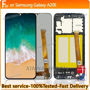 삼성 갤럭시 A20E SM-A202F A202DS LCD 디스플레이 터치 스크린 디지타이저 어셈블리 교체 용 슈퍼 품질 5.8 