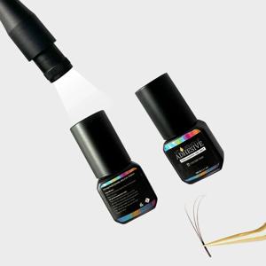 5W 10W 백색광 스포트라이트 속눈썹 연장 접착 자외선 UV 글루 경화 램프 홀더 액세서리 1/2 병 글루