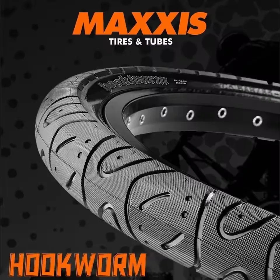 MAXXIS Hookworm 26x2.5 자전거 타이어 BMX 와이어 비드 클린처 타이어 Street Park vert Flatland 26 27.5 또는 29 크기