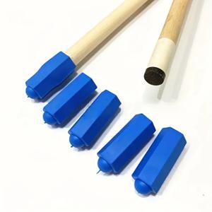 3팩 당구 큐팁 보호대, 미국식 대형 헤드 당구 큐 보호용 소프트 쉘, 당구장 및 가정용 당구 액세서리에 적합