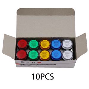 10PCS AD16-22 12V 24V 220V LED 표시등 패널 마운트 신호 파일럿 램프 빨간색 녹색 노란색 파란색 흰색 경고 표시등