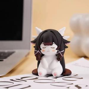 Genshin Impact Columbina DIY 인형 코스프레 애니메이션 Damselette 새끼 고양이 의상 장식품 Kawaii 만화 선물 홈 장식