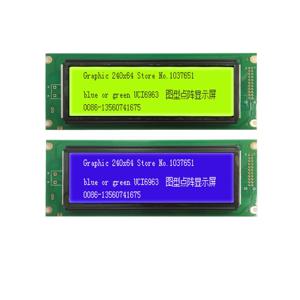 Lcd 모듈 24064 디스플레이 파란색 녹색 UCI6963 대신 LM24064DFW Korg 01/W O1/W FD EOS B900 QY300 800 교체