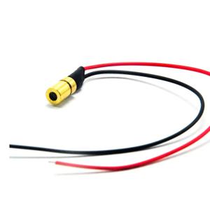 850nm 5mW IR 도트 적외선 레이저 다이오드 모듈 IR 황동 LED 6x10mm