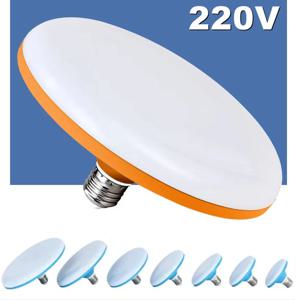 LED 전구 E27 Led 램프 슈퍼 밝은 AC 220V 12W 15W 20W 30WUFO Led 조명 실내 따뜻한 흰색 조명 테이블 램프 차고 조명