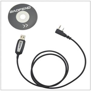 Baofeng USB 프로그래밍 케이블 CD 드라이브, BF UV-5R UV-B5 UV-B6 BF-UV82 UV-5RA UV-5RB UV-5RC UV-5RD BF-888S BF-666S, 5R