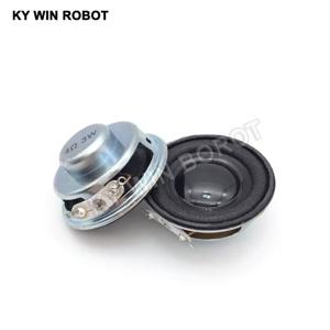 2 개/몫 고품질 스피커 경적 3W 4R 직경 4CM 미니 앰프 고무 가스켓 확성기 트럼펫