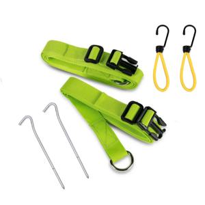 2 세트 그린 스톰 스트랩 텐셔너 - 캐러밴 캠핑카 RV 부품 액세서리용 Kampa Dometic Awning Tie Down에 적합