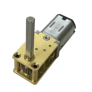 미니 기어 모터 마이크로 웜 기어 감속기 브러시 DC 모터 전자 장치 1218GE-N20 DC 12V (6V 3V로 변환 가능)