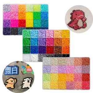 2.6mm 8400개 펄러 비즈 퓨즈 하마 비즈 DIY 수제 선물 홈 데코레이션 직소 퍼즐