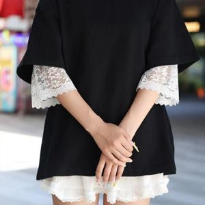 패션 소프트 레이스 소매 신축성 있는 손목 부분 솔리드 컬러 장식 커프스 통기성 있는 메쉬 벨 슬리브 캐주얼 의상용