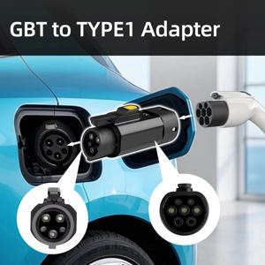 32A 7.2kW GB/T-유형 1 EV 어댑터 J1772 전기 자동차용 암 플러그 변환기 GBT-유형1 충전 액세서리