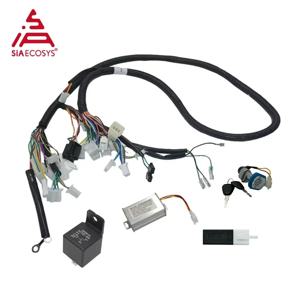 SiAECOSYS 차량 배선 하네스 (Votol 컨트롤러 EM50 EM100 Fardriver 컨트롤러 ND 시리즈용, DKD 디스플레이 및 Z6 호환)