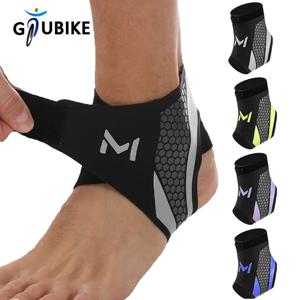 GTUBIKE 1개 발목 보호대 및 남녀 공용 탄력 지지대, 발목 지지 압박 슬리브, 발목 보호 슬리브