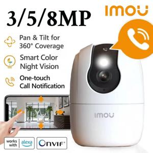 Imou Ranger 2C PRO 3/5/8MP 2/3/4K Wifi 실내 원터치 통화 인간/애완동물 감지 풀 컬러 야간 투시경 보안 IP 카메라