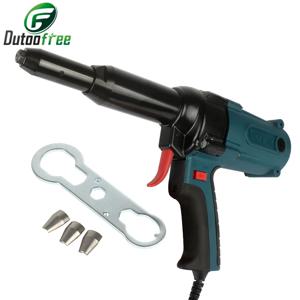 전동 리벳건 리벳팅 도구 (3.2-5.0mm 네일건용) 헤비듀티 전동 블라인드 리벳건 리벳팅 도구 파워툴 220V/400W