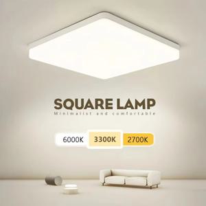 초박형 18-48W LED 천장 램프 침실 조명 광택 LED 조명 룸 천장 조명기구 현대 홈 데코레이션