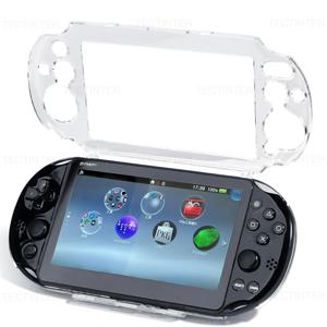 PS Vita 1000 콘솔용 투명 투명 크리스탈 보호 케이스 Sony PSV 1000 게임 액세서리용 보호 커버 쉘