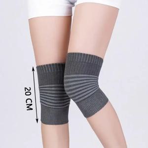 블랙 스트라이프 압박 무릎 보호대 스포츠 탄력 면 무릎 패드 홈 워크아웃 헬스 운동 관절 통증 완화