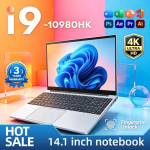 인텔 코어 i9 10980HK 14.1 프로 노트북 8코어 16스레드 2.4~5.3GHz 16MB 45W 32GB 램 2TB M.2 SSD 게이밍 노트북 사무용 빠른 속도 새 상품