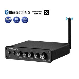 2026 HOT /A03 블루투스 5.0 파워 앰프 2 * 50W + 100W2.1 파워 앰프 TPA3116