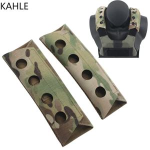 1 쌍 레이저 절단 전술 조끼 복합 어깨 패드 Airsoft FCSK FCPC LV119 조끼 플레이트 캐리어 어깨 패드