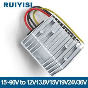 RUIYISI 자동차 전력 변환기 24V36V60V72V90V80V48V ~ 24V5V9V12V113.8V19V36V 스텝다운 모듈 변압기