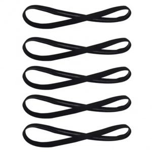 1/5/20Pcs 간단한 탄성 머리띠 남여 스포츠 헤어 밴드 미끄럼 방지 실리콘 스트립 땀 가이드 요가 러닝 피트니스 액세서리