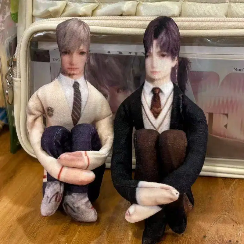 28cm 러브 앤 딥 스페이스 라파엘 자비에르 제인 실루스 전신 인형 (프레임 및 가동 가능한 긴 스트립 포함) 게임 주변기기 팬 선물