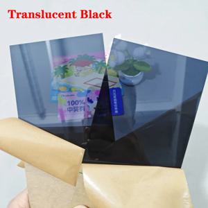 반투명 검정 아크릴 시트 아크릴 플라스틱 보드 플렉시글라스 유기 유리판 광고용 LED 조명 커버 2/3/5/8mm