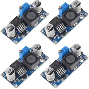 LM2596s DC-DC 스텝다운 전원 공급 모듈 3A 조절 가능한 스텝다운 모듈 LM2596 전압 조절기 24V 12V 5V 3V