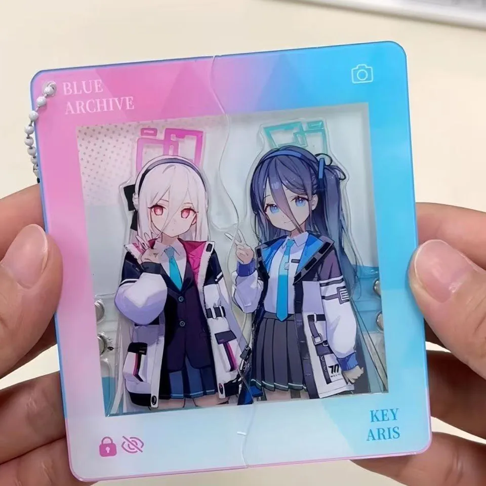 게임 블루 아카이브 Azur Lane IJN Taihō Yozakura Kirara Key Arisu 코스프레 키체인 아크릴 키체인 가방 액세서리 장식품 소품