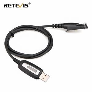 Retevis HD1 워키토키 액세서리 HD1/HD2/RT29/NR630/RT48용 멀티핀 USB 프로그래밍 케이블 지원 Win XP/Win 7/8/11