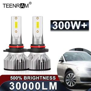 300W H7 LED 헤드라이트 30000LM H1 H4 H11 H13 9005 HB3 9006 HB4 9004 9007 9012 HIR2 터보 자동차 램프 12V 6000K 자동차 헤드램프