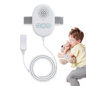 소년과 소녀를위한 침대 젖음 경보 USB 충전식 수분 센서 알람 고감도 센서가있는 Bedwetting 경보
