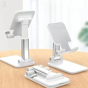 데스크탑 휴대폰 거치대 아이폰 아이패드 샤오미용 조절 가능 태블릿 거치대 범용 테이블 핸드폰 스탠드