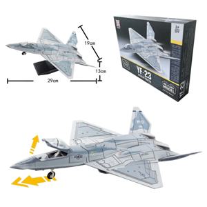 1:72 크리 에이 티브 밀리터리 시리즈 YF-23 빌딩 블록 싱글 시트 듀얼 엔진 PAV-1 스텔스 전투기 모델 장난감 소년을위한 크리스마스 선물